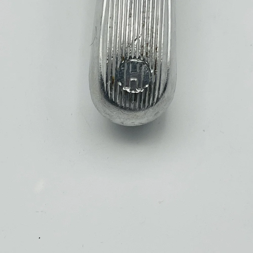 Vintage Bev Cast Aluminum Multi Purpose Scoop Made in Italy H on Handle 9.5